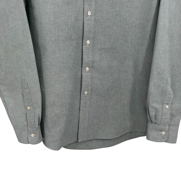 Ralph Lauren Men’s Button Down Long Sleeve Shirt Green Size Large - Picture 4 of 7